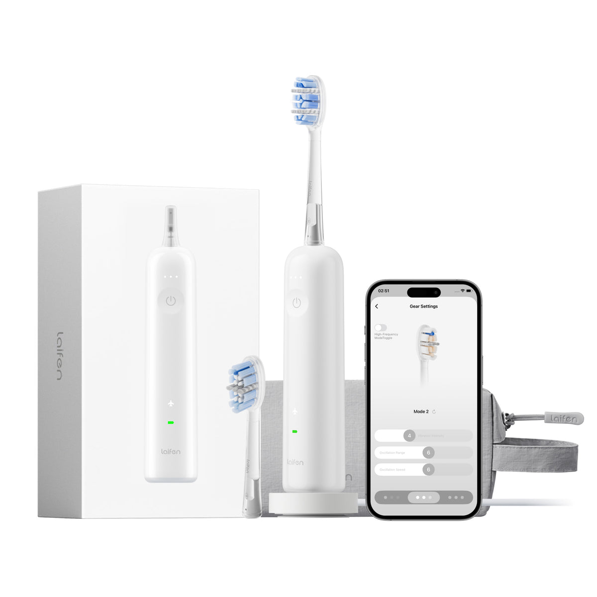 Laifen Wave Pro - Spazzolino Elettrico