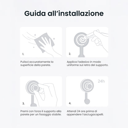 Supporto magnetico da parete Laifen Mini